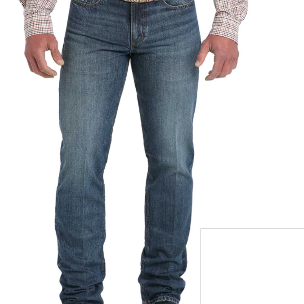 Cinch Men's Silver Label Straight Jeans- 29x36